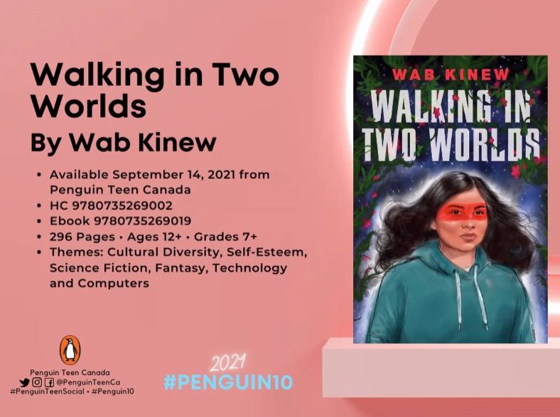  #WalkingInTwoWorlds sounds incredible!  #Penguin10  #PenguinTeenSocial  @PenguinTeenCa