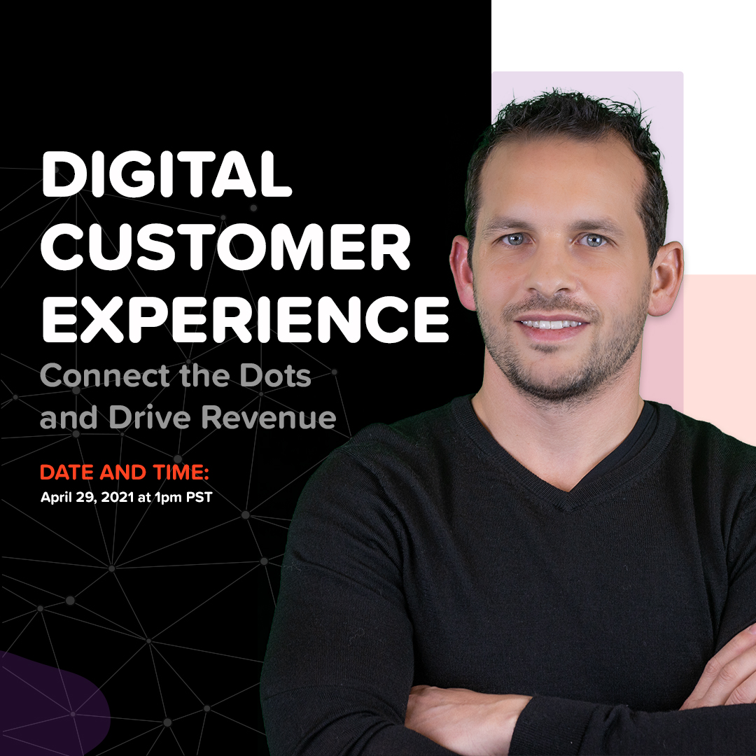 Join smartboost ceo and founder for a free webinar tomorrow. In this webinar, we will discuss:

🚀How digital transformation is driving the customer experience
🚀How to optimize the customer journey
🚀The evolving importance of trust, & more!

Sign up now: bit.ly/334939X