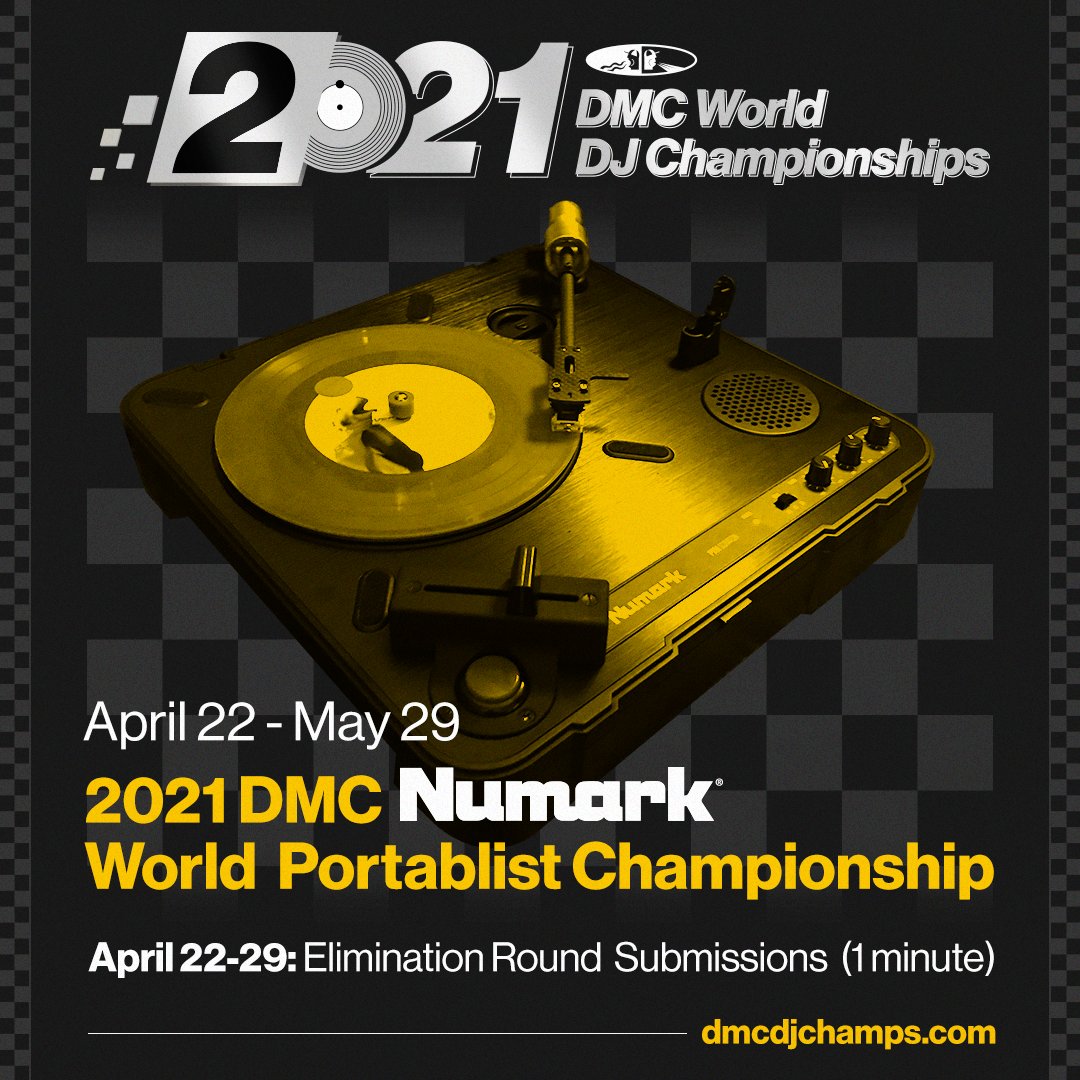 Entries are coming in from across the globe for the 2021 DMC <a href="/Numark/">Numark</a> World Portablist Championship! Visit dmcDJchamps.com to watch and/or enter. DJs can upload their 1 minute videos until April 29th, 2021 @ 11:59pm EST.