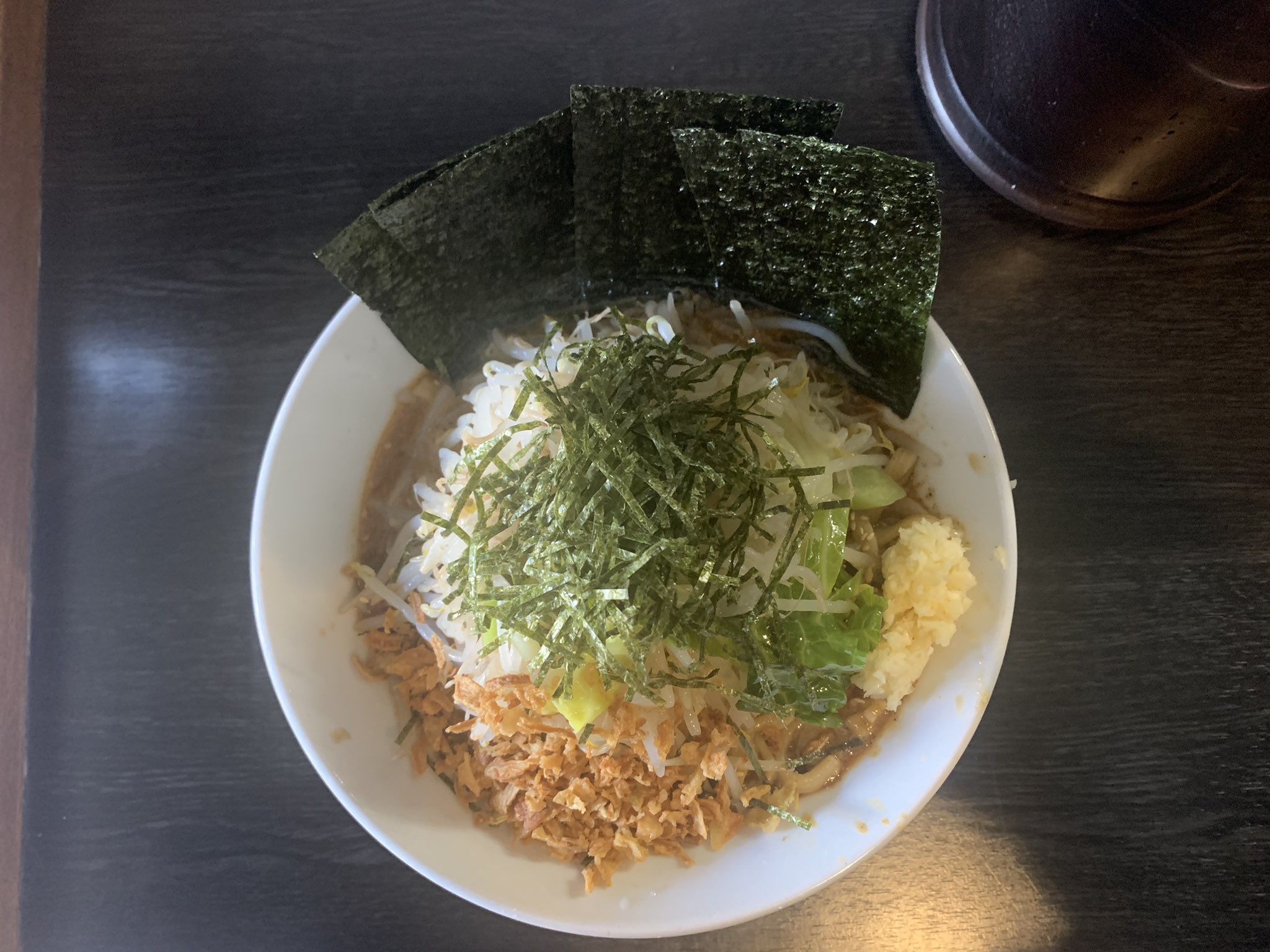 スガラ T Co Esmts8wgzo 豚星 元住吉 ゴロウマル汁なし麺半分ヤサイ少なめニンニク高級 味付け海苔5枚 ラーメンダイエット Gotoラーメンダイエット 豚星 元住吉 ゴロウマル汁なし 麺半分 限定 限定メニュー 無料トッピング ニンニク