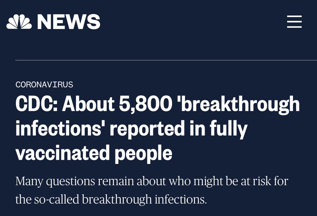 26/ There is actually a great deal of evidence, both anecdotal as well as in the published scientific literature, to show that vaxxinated people can get CV19. Even the  #CDC has openly admitted this as well #cdnpoli  #onpoli  #Canada  #science  #data