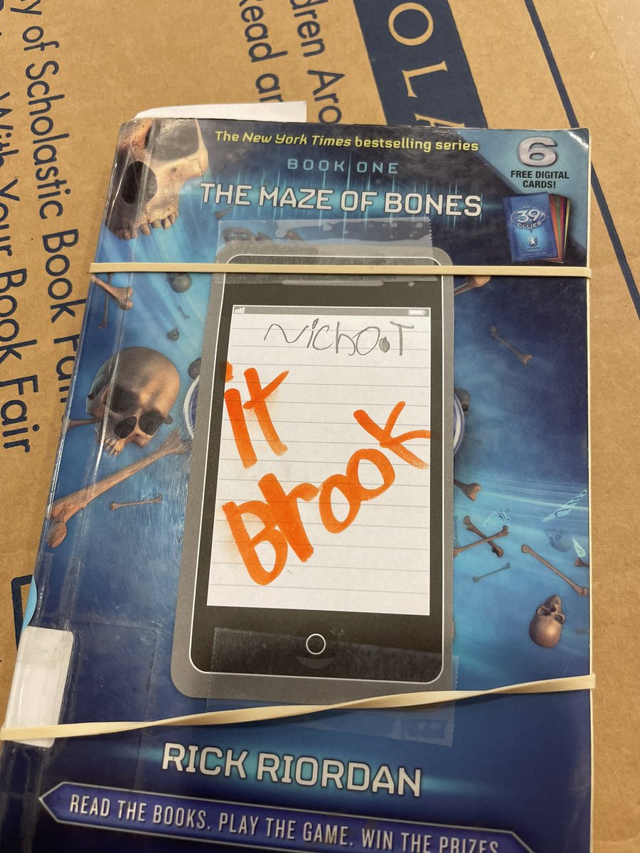 Castleman Creek Lib (@librarycce) on Twitter photo I loved this note from one of <a href="/DietertCCE/">Sydney Dietert</a> students today. His book broke. Don’t worry, it has been glued and will be as good as new in the morning!!! <a href="/CastlemanCreek/">Castleman Creek Elem</a> I loved this note from one of <a href="/DietertCCE/">Sydney Dietert</a> students today. His book broke. Don’t worry, it has been glued and will be as good as new in the morning!!! <a href="/CastlemanCreek/">Castleman Creek Elem</a>