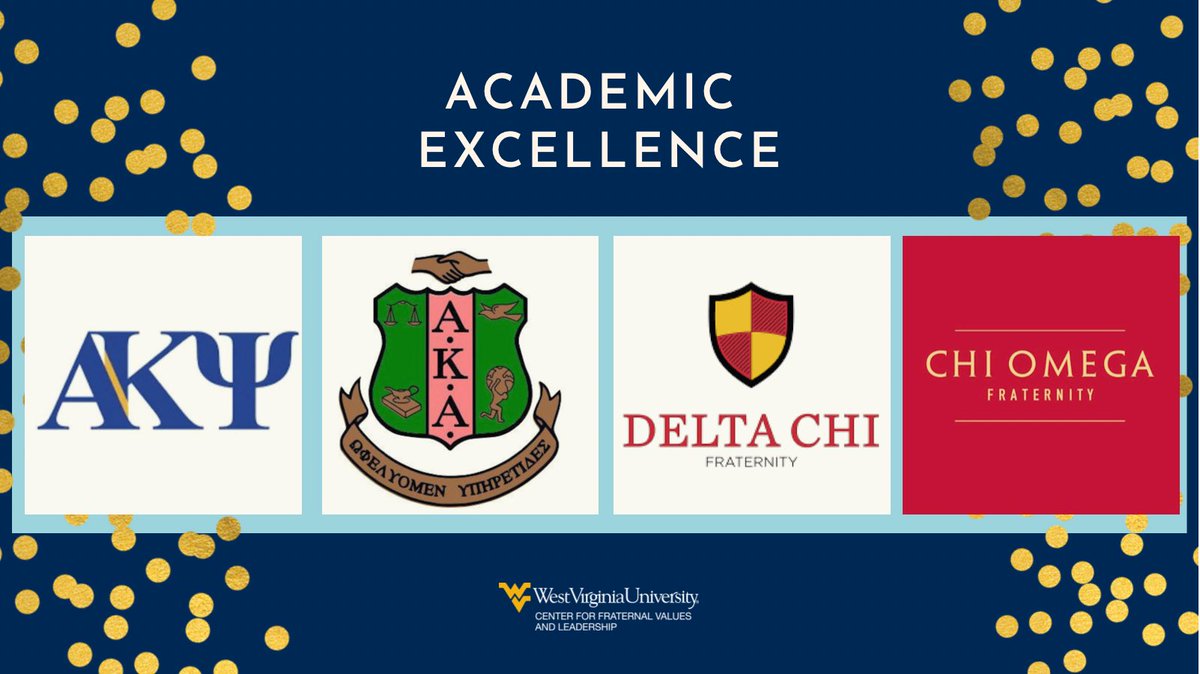 Academic Excellence <a href="/WVU_AKPsi/">WVU_AKPsi</a> AKA HO <a href="/wvudeltachi/">WVU Delta Chi</a> <a href="/wvuchiomega/">Chi Omega</a>