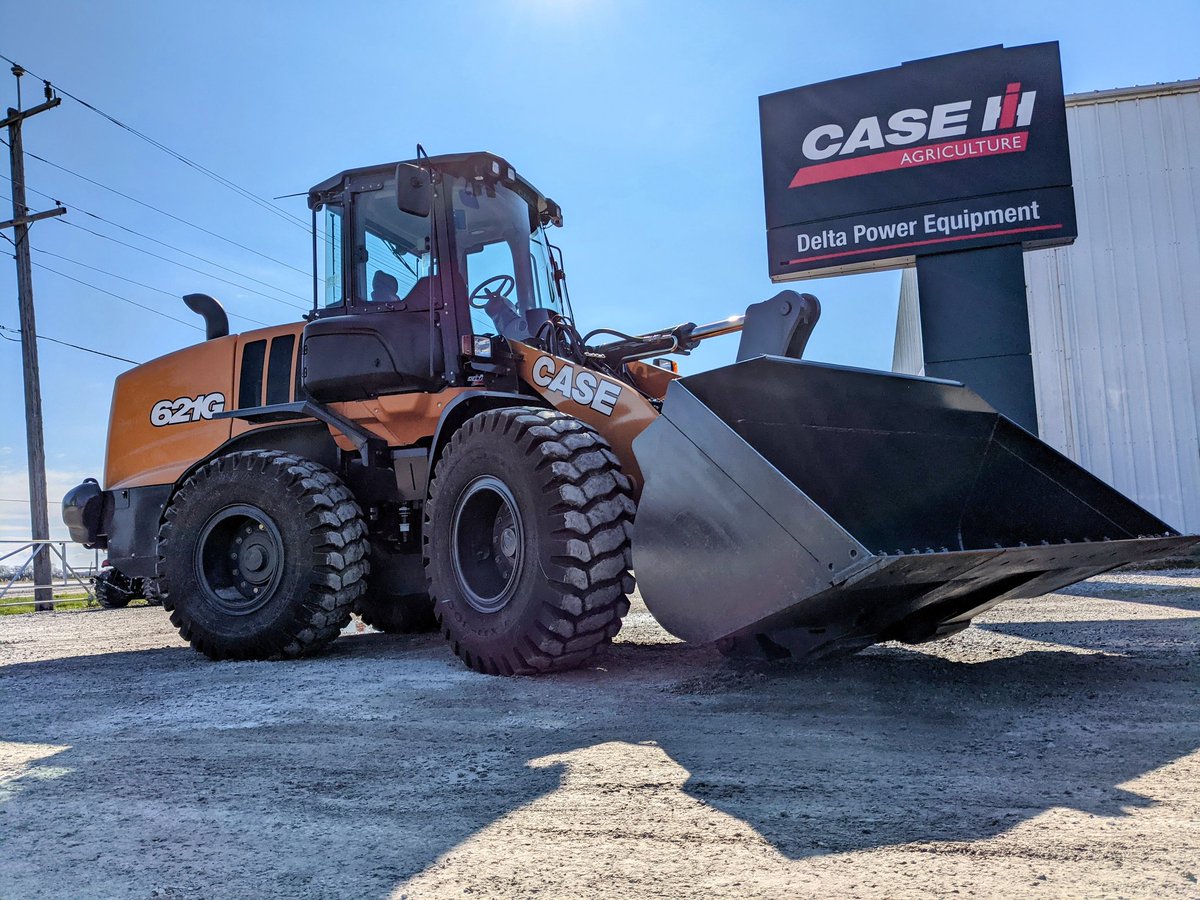 Leaving the <a href="/DeltaPowerEquip/">Delta Power Equip.</a> Essex location today was this low hour <a href="/CaseCE/">casece</a>  621G wheel loader. I'm happy, customer's happy, win win kind of day. #sellingironmakesmehappy #workhorse