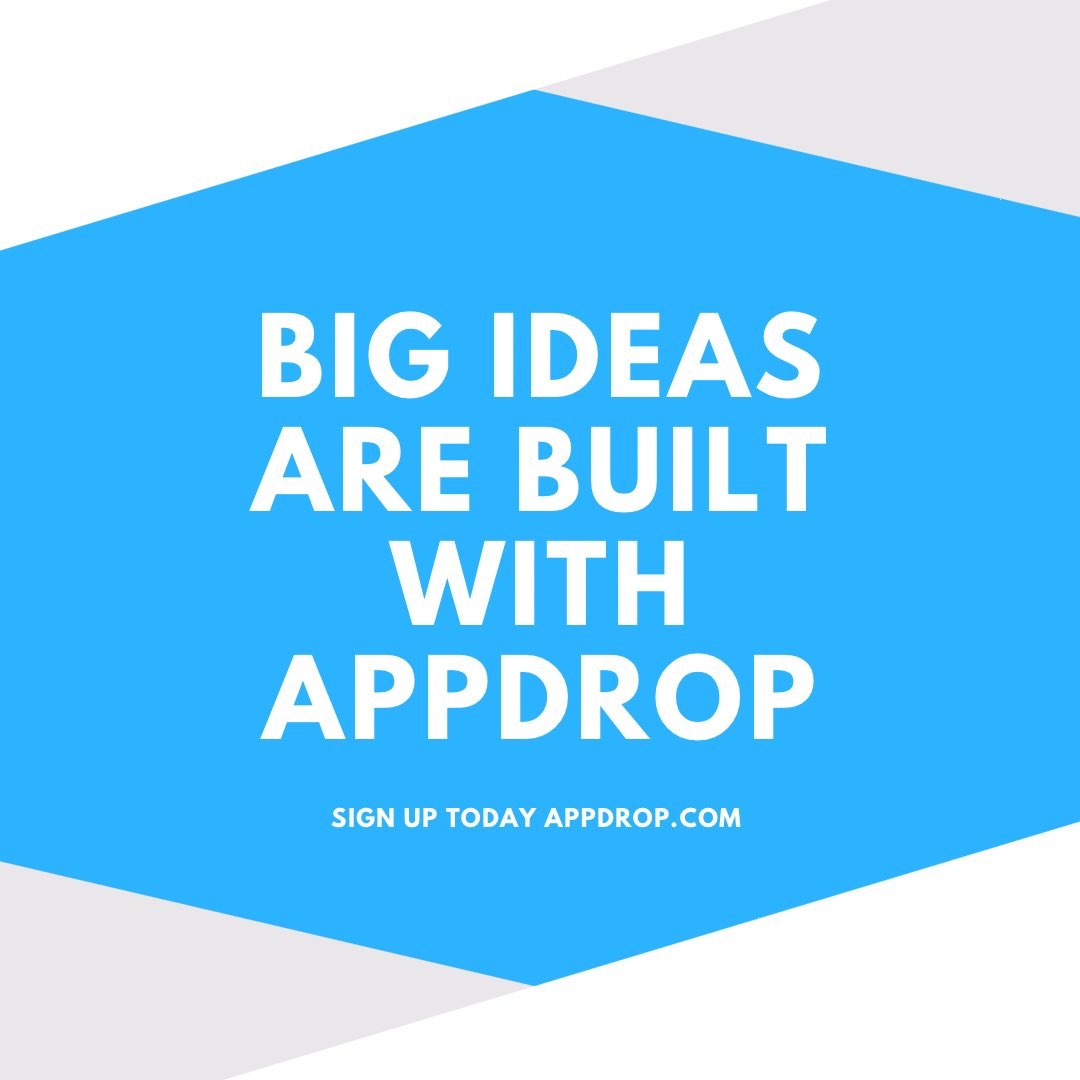 Appdrop_'s tweet photo. build the next big thing with us.

try appdrop today at https://t.co/mTE5MqNzIG https://t.co/m089JDq7J0