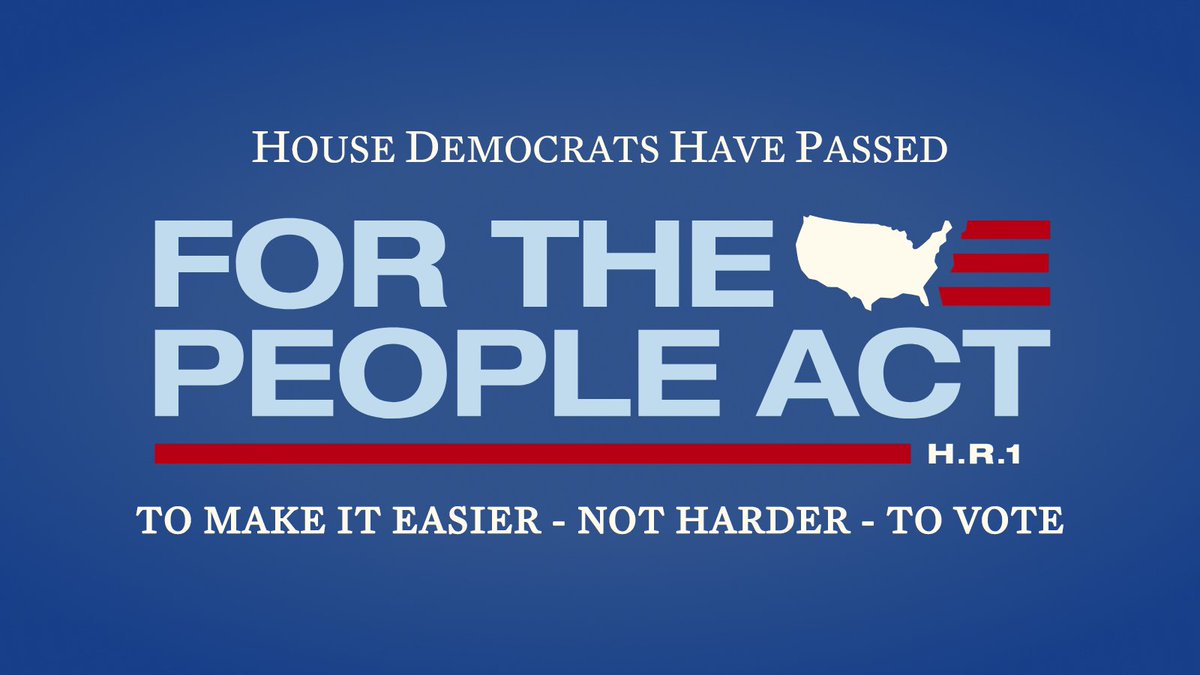 HouseAdm_Dems's tweet photo. .@POTUS: "Congress should pass H.R. 1 and the John Lewis Voting Rights Act and send them to my desk right away. The country supports it. Congress should act." #JointAddress https://t.co/wc2DKuuPp2