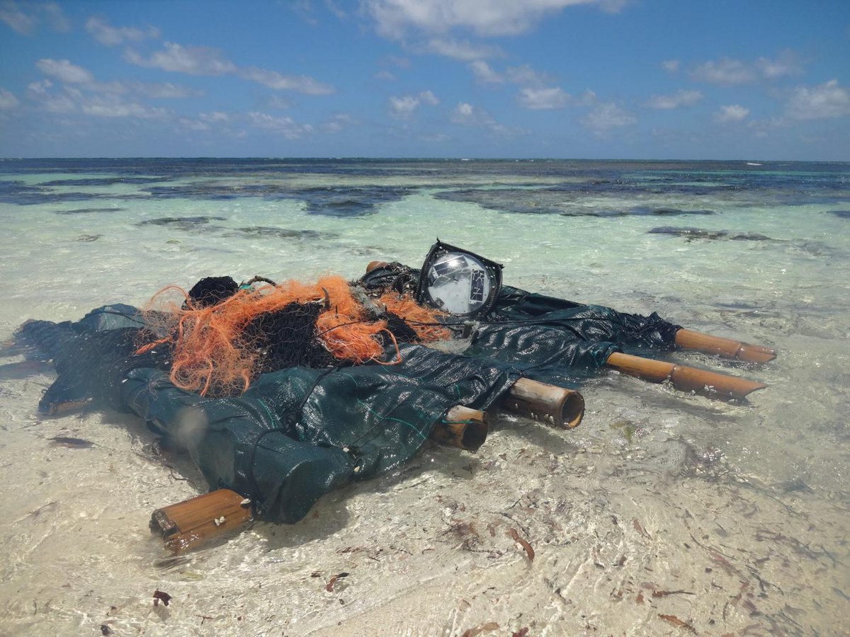 The EU tuna fleet is littering Indian Ocean beaches &amp; reefs w/ plastic debris (#FADs, pictured) at a time when the world is trying to clean up our seas. Podcast host <a href="/MikeG2001/">Mike G.</a> discusses such issues with staff writer <a href="/MalavikaVy/">Malavika Vyawahare</a> &amp; author <a href="/jen_telesca/">Jen Telesca</a>: bit.ly/2S3E8Ze