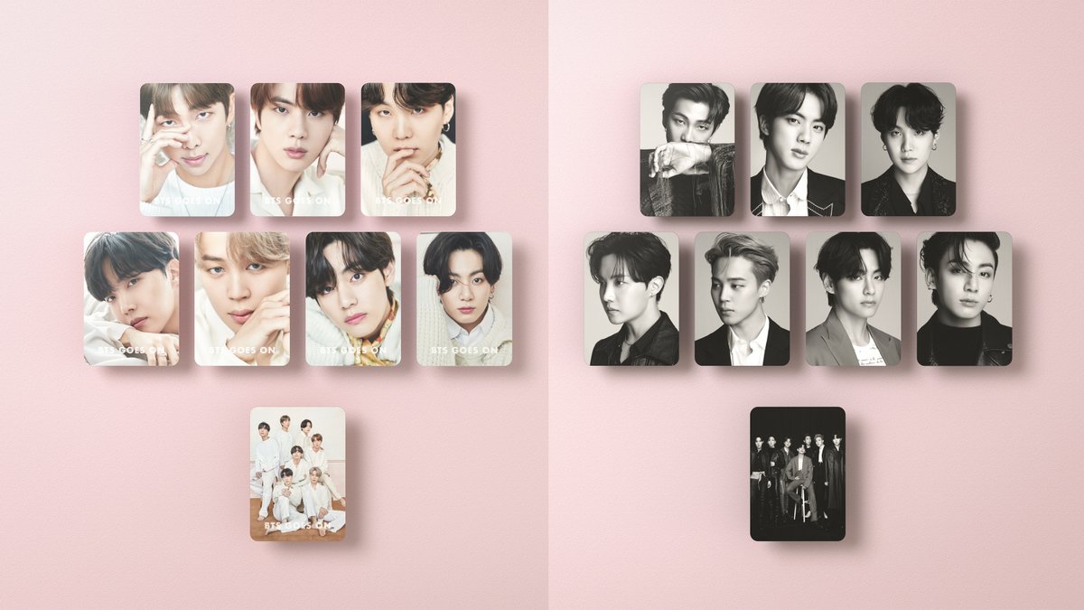 Japan D-icon third benefit - 8 double sided PCsThe benefits that were included in the Korean version will not be included in the Japan version  https://twitter.com/kobunsha_int/status/1387575116716904448?s=19