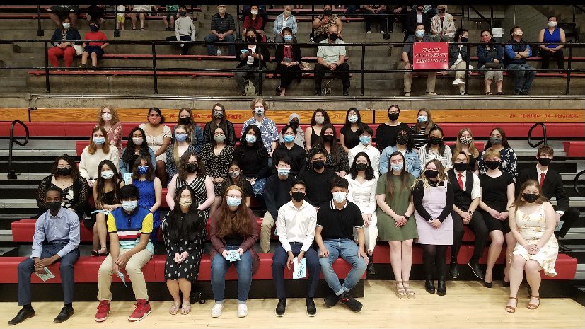 DSM East High NHS tweet media