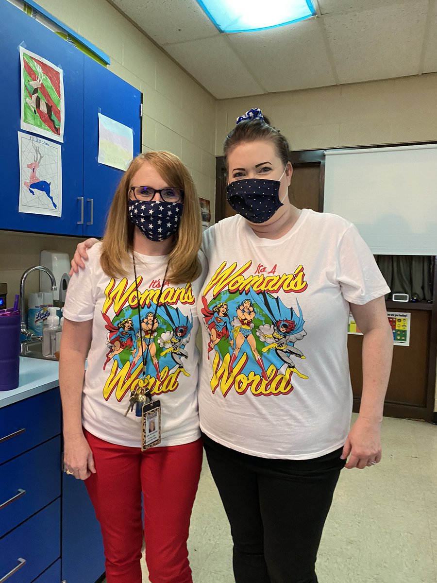 To keep spirits lifted we’ve had many spirit days.  Today we were Superheroes 🦸‍♂️