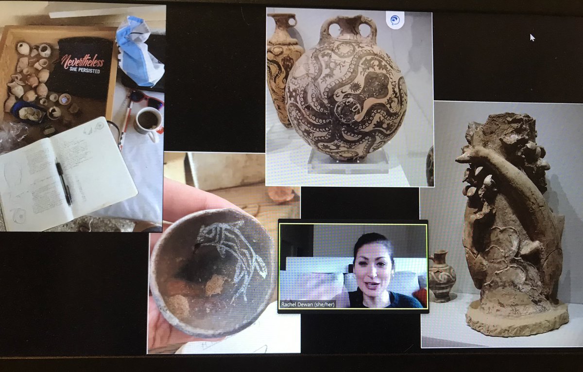 HayleyPlatt's tweet photo. What an incredible @girlguidesofcan @girlguidesonnv  meeting tonight thanks to @racheldewan and her amazing presentation about being an archeologist and digging on Crete! Presenting all the way from Alaska to members in Holland Landing and Toronto. 🏺🏺🏺 https://t.co/NQqtXy4XzV