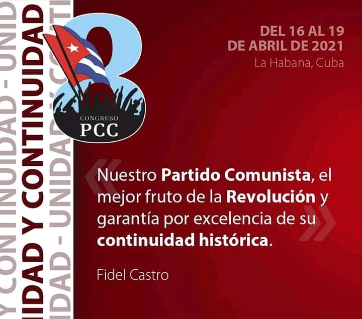 SandoLopetey's tweet photo. #SoñarYContinuar
Como parte del proceso de continuidad del #8voCongresoPCC en las organizaciones de bases del
@PartidoPCC el Comité del #PCC en la @UNICACu aprobó el cronograma de trabajo para el análisis y debate del #InformeCentral y el #DiscursodeClausura del #8voCongresoPCC https://t.co/wDTQGKOewS