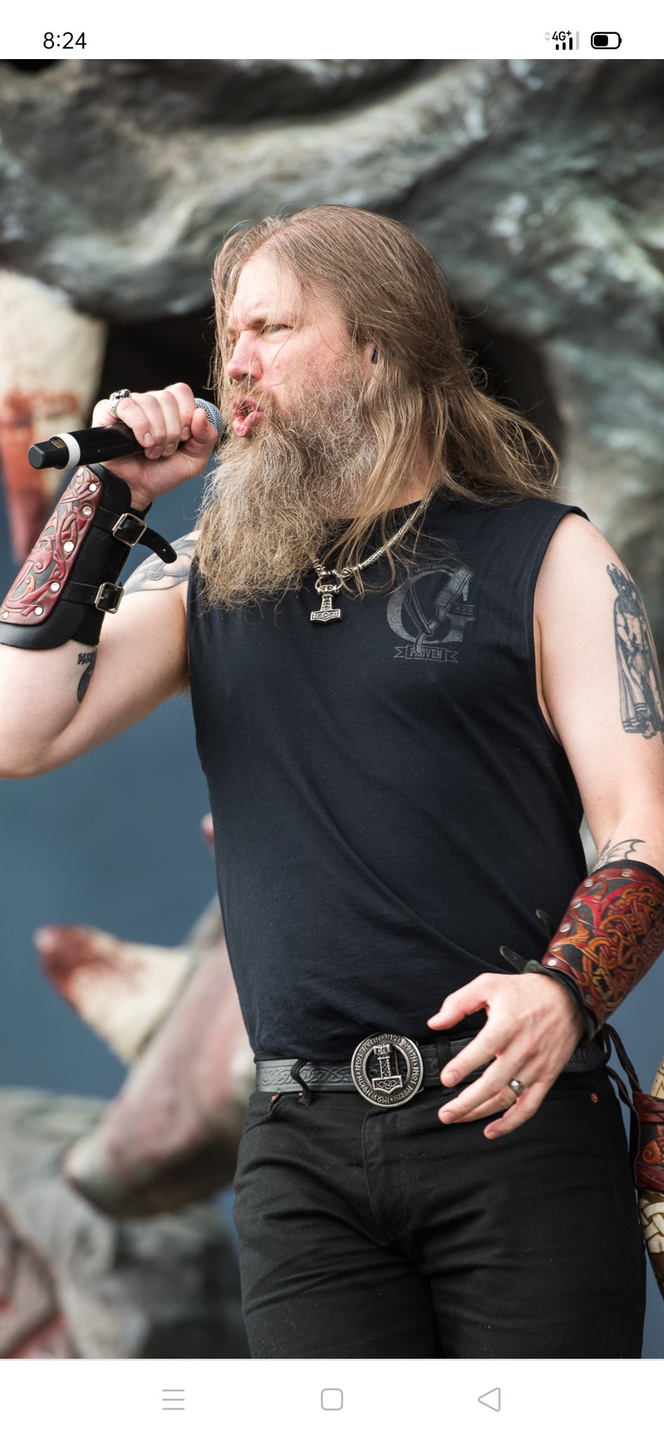 Happy Birthday Johan Hegg
(Born 29 April, 1973)        
