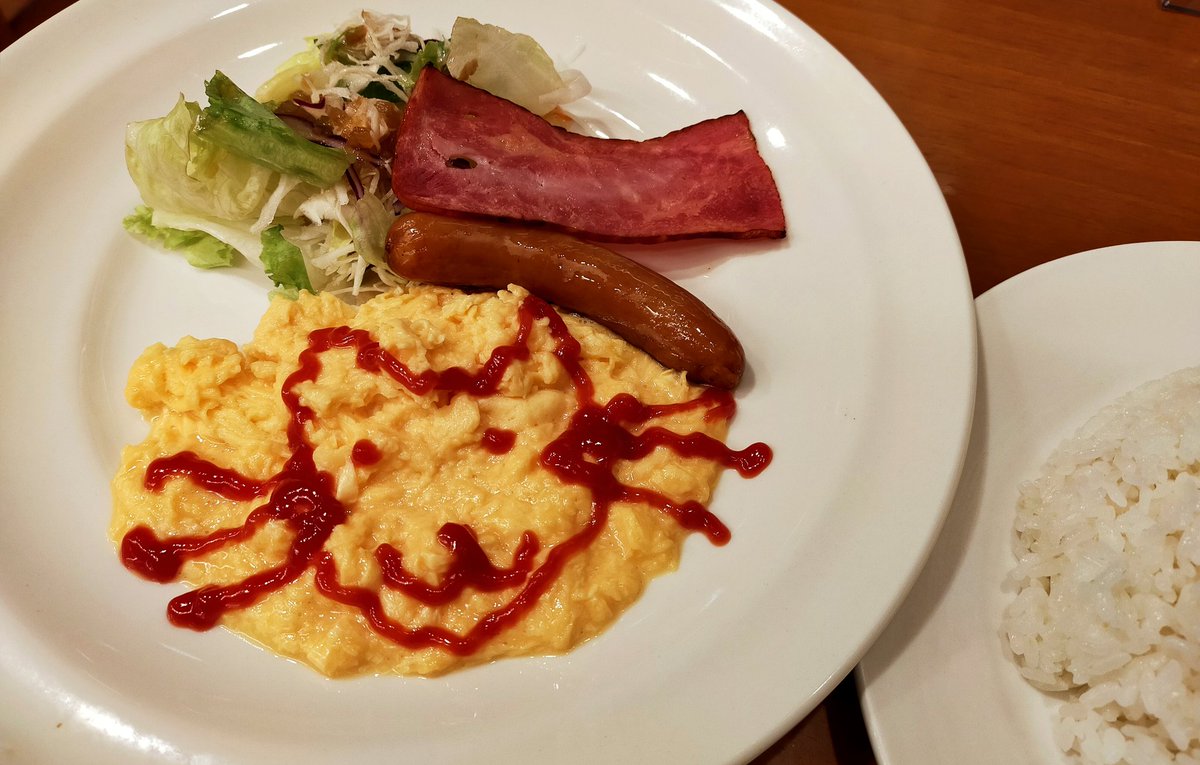 吉祥寺ガストでモーニャング〜?しかしまぁ、小池都知事!アクリル板使わ