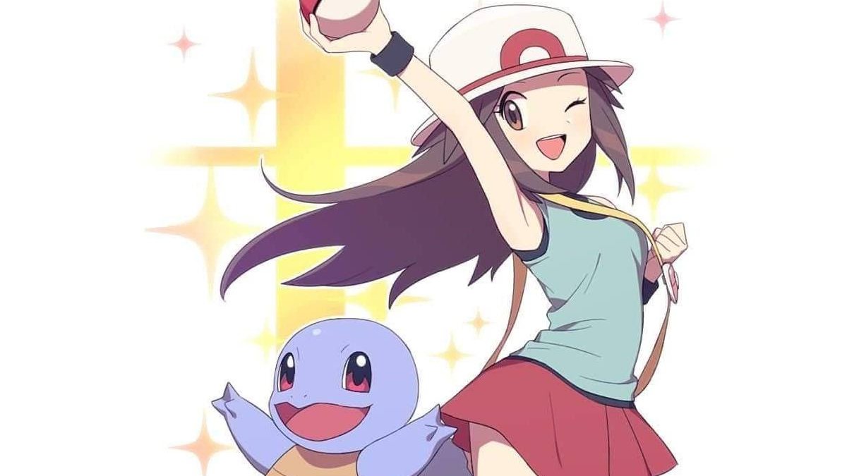 wallpapers Pokemon Trainer Leaf Cute pokemon trainer leaf trainerleafrp