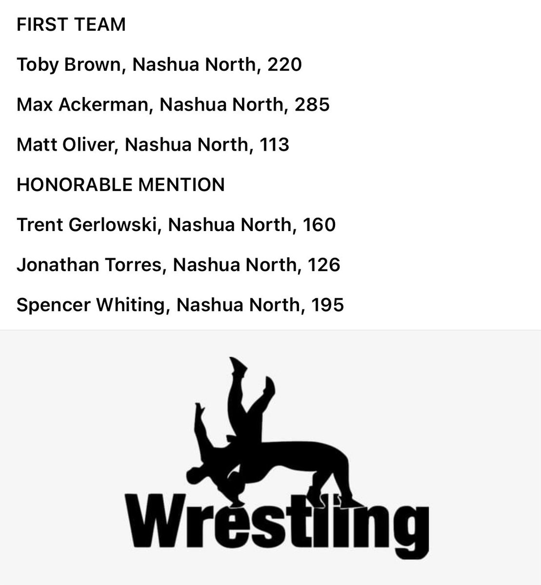 Congratulations to the Nashua north All-stars. Great season