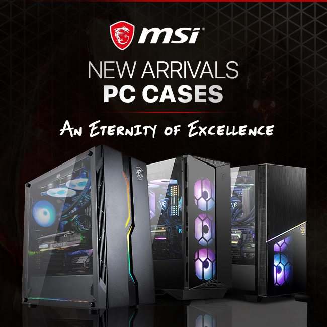 LeaderComputers's tweet photo. Latest MSI Computer Cases for High Performance Gaming | An Eternity of Excellence
👍 https://t.co/oDqRBKm1kX
#PCCases #Gaming #GamingCase #MSIGaming #MSICase #BuiltYourPC #Excellence #RGBLighting #New MSI Gaming @AustraliaMSI https://t.co/FGisK4c3MR
