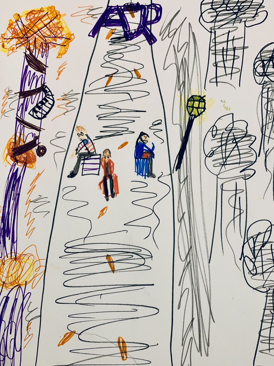 DrBrault's tweet photo. @AJRBrothers A 10 year old super fan’s #OKOArt! Seeing my son dance to the #OneSpectacularNight was incredible. @AJRBrothers, I simply can’t wait to see him at the #OKO Tour in Boston!! Row 5 Stageside!! Much love!! ❤️ 🎨 🕺🎧 https://t.co/FPNHPRQRLF