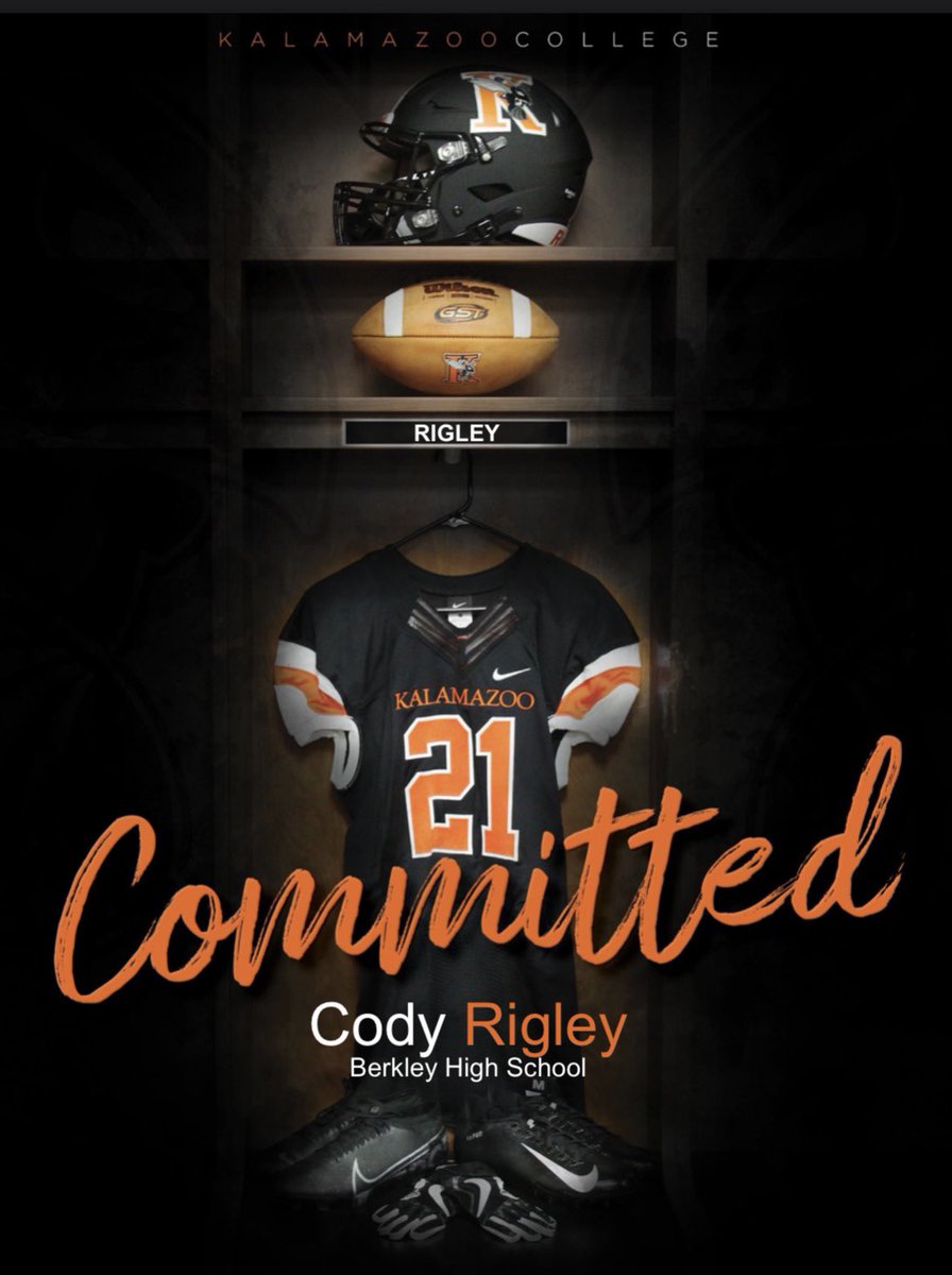 I’m happy to be announcing that I’ll be attending Kalamazoo College next year to continue my academic and athletic career. Thank to <a href="/CoachZorboKZOO/">Coach Zorbo</a>  and @CoachPitt_20  for helping me through the process. Also like to thank my family and friends for supporting me through the years