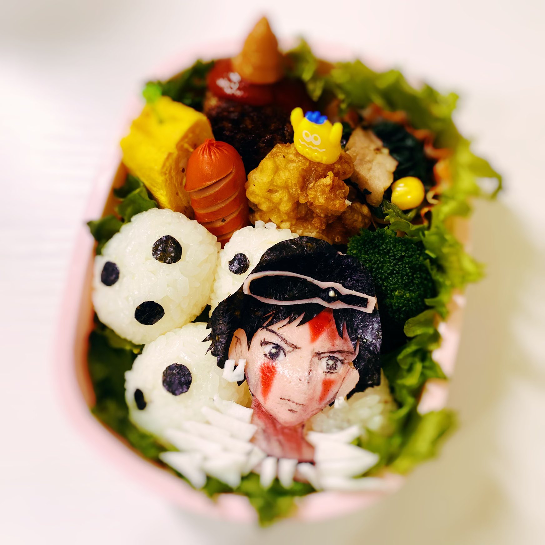 キャラ弁お兄ちゃん 今日の妹のお弁当 もののけ姫からサン ありがとうございました T Co 8eybo8spkn シスコン キャラ弁 キャラ弁お兄ちゃん もののけ姫 T Co 3l9naek6jj Twitter
