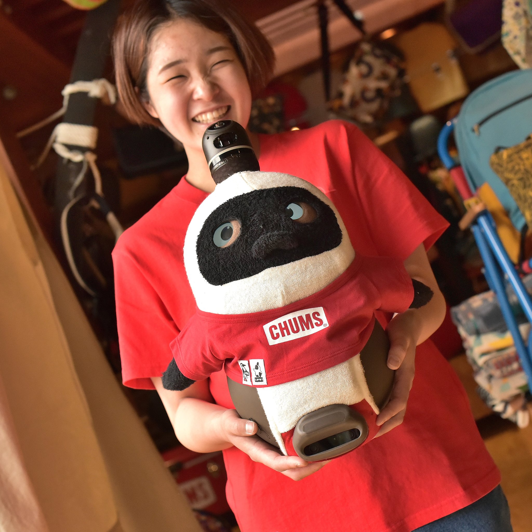 ★完売希少新品CHUMSチャムス表参道8周年記念かまわぬコラボ手拭いネイビー Amazon｜(チャムス) CHUMS 手ぬぐい 東北別注 CH09-1258 CH09
