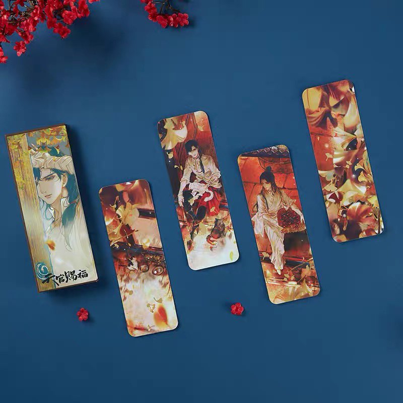 new tgcf merch are on chaodian. they go up on sale 2nd may(1) foldable shikishi board with bookmark inserts https://m.tb.cn/h.4Jxtr7t?sm=02bd4e