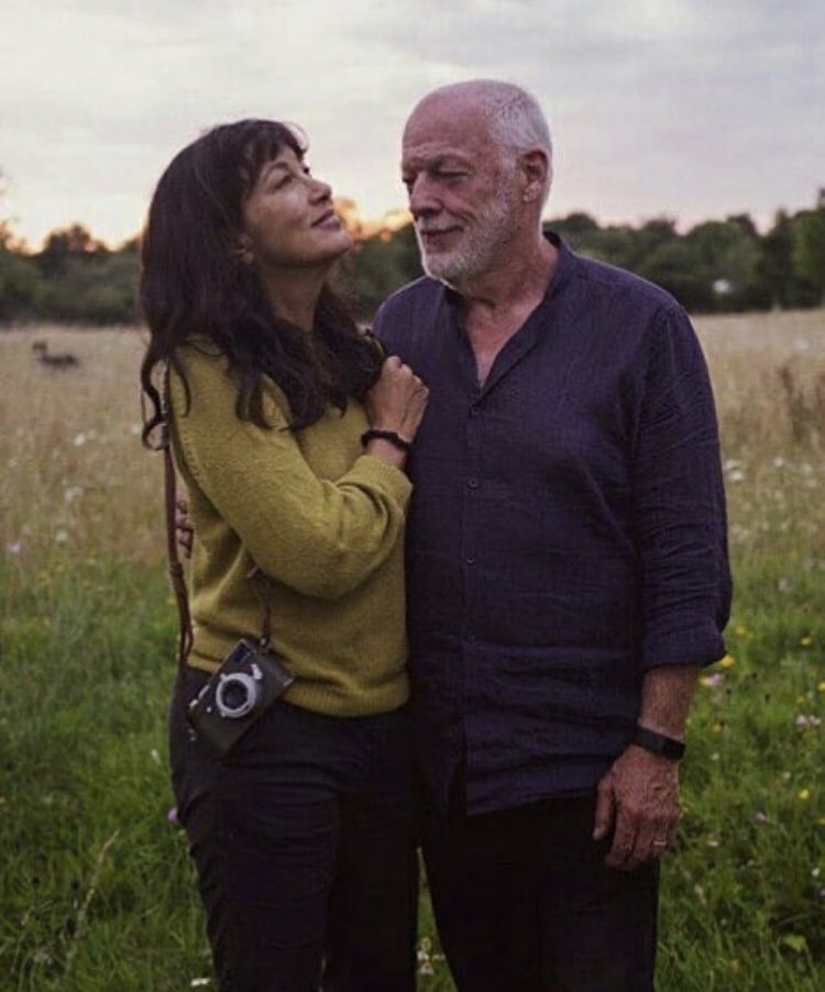 david gilmour and polly samson as paul and linda mccartney: a thread