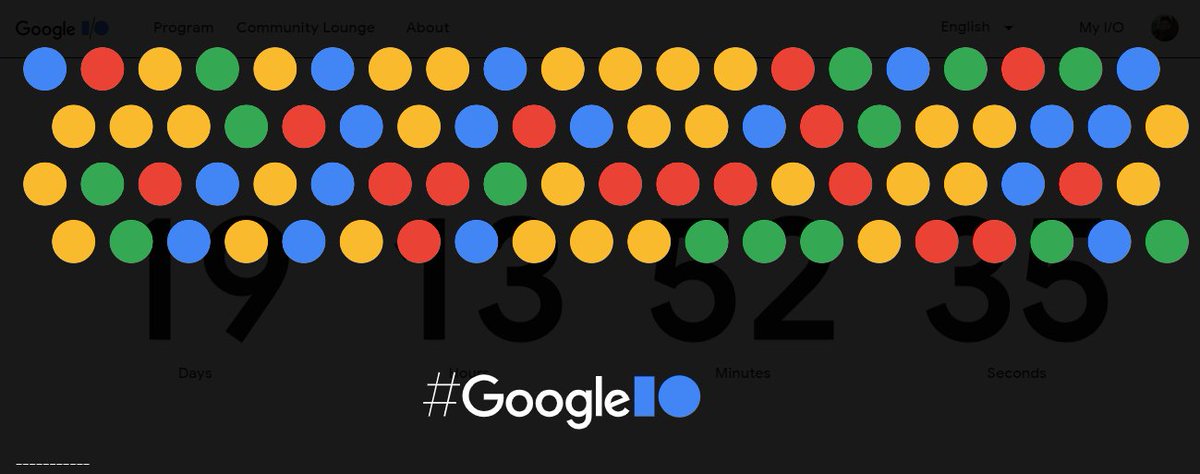 KushalSeth14's tweet image. #GoogleIO 2021 is here-- online &amp;amp; free for everyone!

@GoogleDevsIN #DevBadges #100DaysOfCode #abc_vi #DeveloperStudentClubs #womenintech #OpenSource #DEVCommunity #DEVCommunityin #CodeNewbies #thedevlife #kushalseth #mern #nosql #Google #CouragetoCreate #GDG  #GoogleCloud