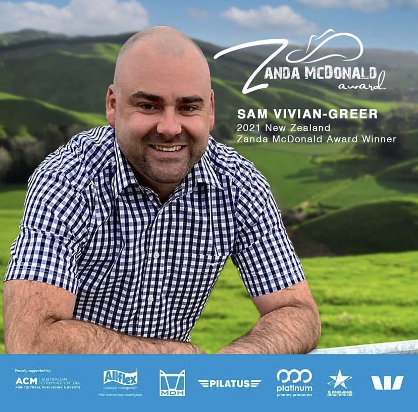 Congrats to 31 year old, farm consultant Sam Vivian-Greer, who was crowned the 2021 NZ Zanda McDonald Award! Check out all the details 👉🏻 pppgroup.org