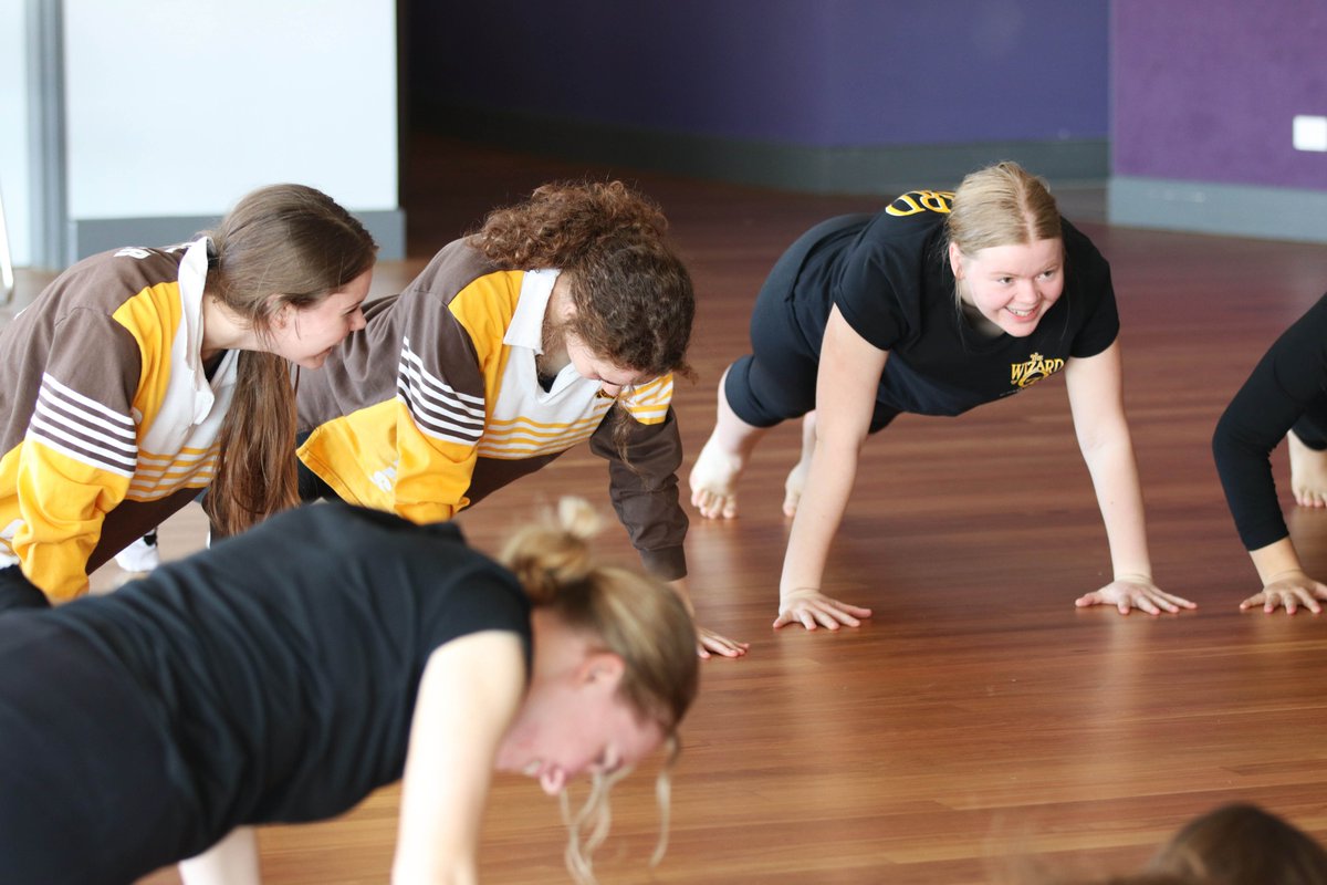 StRitasCollege's tweet photo. Year 12 Drama enjoyed an introduction to their 'Transform' Unit with physical theatre company Zen Zen Zo yesterday. Unit 4 involves transforming dramatic practice through contemporary performance, styles and texts. 
#drama #physicaltheatre https://t.co/Ncu3AMgmRM