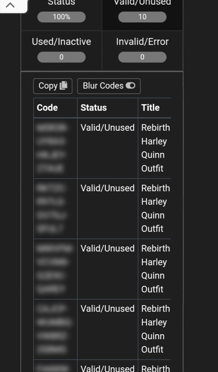 BoogieStore's tweet image. Harley Quinn code's Available.
Payment via PayPal only 
You will receive the code instantly. 
DM for details and customer transaction proofs
#HarleyQuinn
#Fortnite
#InGameHouseLegit