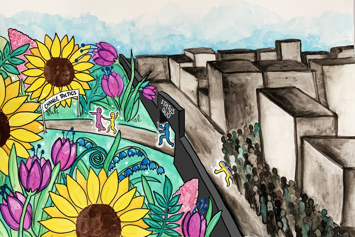 Escape the status quo with me and #Change Tactics. Color ebook pre-orders are available now at Amazon and Smashwords. The ebook features full color versions of <a href="/sdmoyle/">Sarah Moyle</a>'s outstanding illustrations and 50 ways change agents can boldly escape the status quo. #drivechange