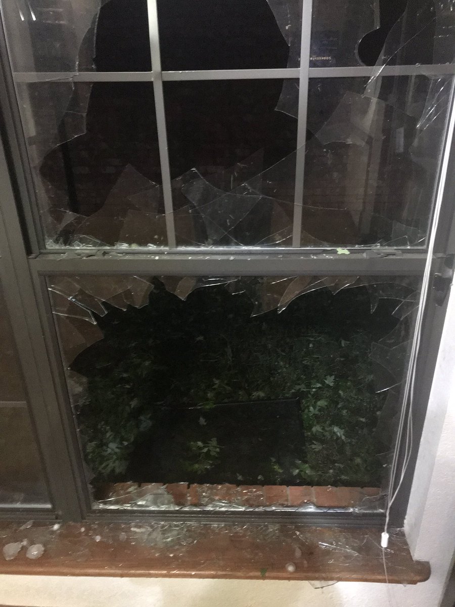 Jason Hackett on Twitter "Big, big hail in Norman last night. As you