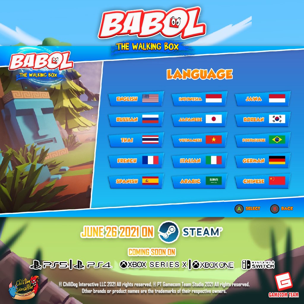 تويتر Gamecom Team Wishlist Parakacuk Raise Your Gang على تويتر Yes Jawa Is Back Pakde Uwu List All Of The Languages On Babol The Walking Box From English Indonesia Arabic And