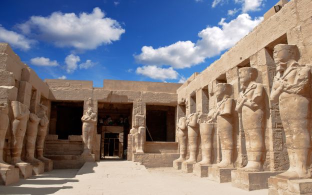 Tonight we're going to visit a very famous site in Egypt, Karnak Temple Complex, usually just called Karnak. It was originally started during the reign of Senusret I during the Middle Kingdom (2000-1700 BC) and was added to & changed by other Pharaohs over the next several.......