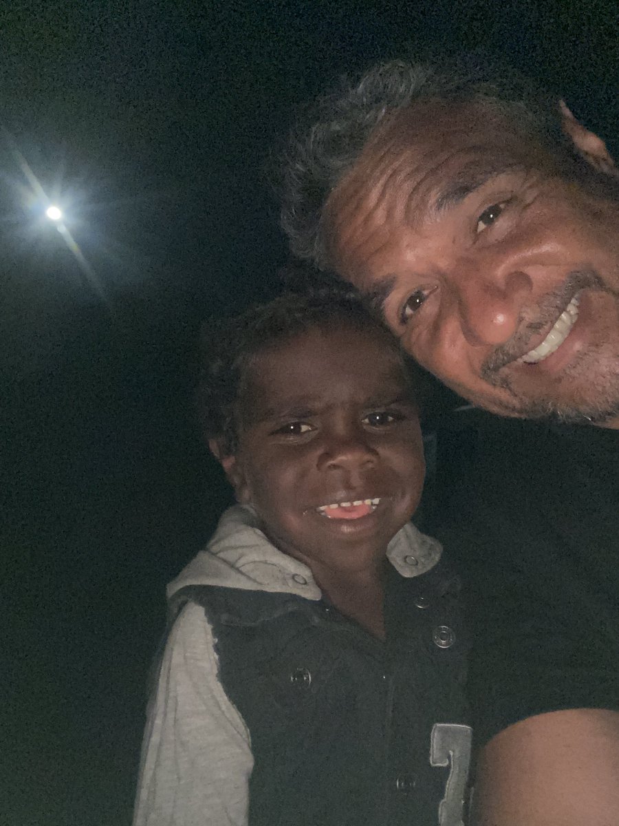 alecdoomadgee's tweet photo. His favourite song is “Blackboy, Blackboy....the colour of your skin is your pride and joy” - Coloured Stone
My beautiful Lil nephew Don Don hanging out under the full moon 🌕
#Blackboy #ColouredStone #NativeSon #NativePride #OriginalLivesMatter https://t.co/sYAn0odzIt