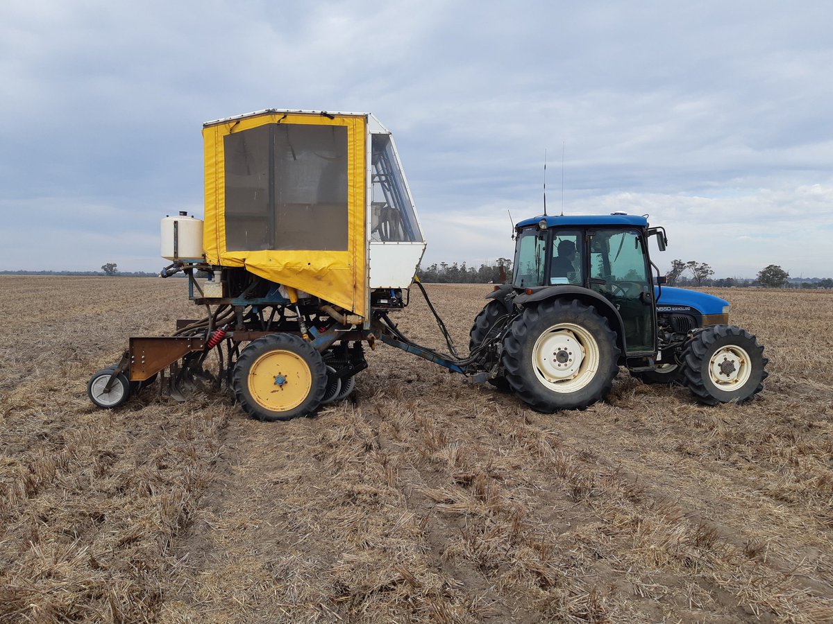 JBucat (@jackiebucat) on Twitter photo Started seeding Canola trials 2 months ago and last one in today at Broomehill. Feels like a community effort. Thanks to host Wayne Newbey and Sam Richardson, <a href="/clegg1604/">David Clegg</a>. Some seed thanks to Paul Ward and <a href="/GarrenKnell/">Garren Knell</a>
<a href="/DPIRDbroadacre/">DPIRD Broadacre - WA Grains & Livestock</a> Started seeding Canola trials 2 months ago and last one in today at Broomehill. Feels like a community effort. Thanks to host Wayne Newbey and Sam Richardson, <a href="/clegg1604/">David Clegg</a>. Some seed thanks to Paul Ward and <a href="/GarrenKnell/">Garren Knell</a>
<a href="/DPIRDbroadacre/">DPIRD Broadacre - WA Grains & Livestock</a>