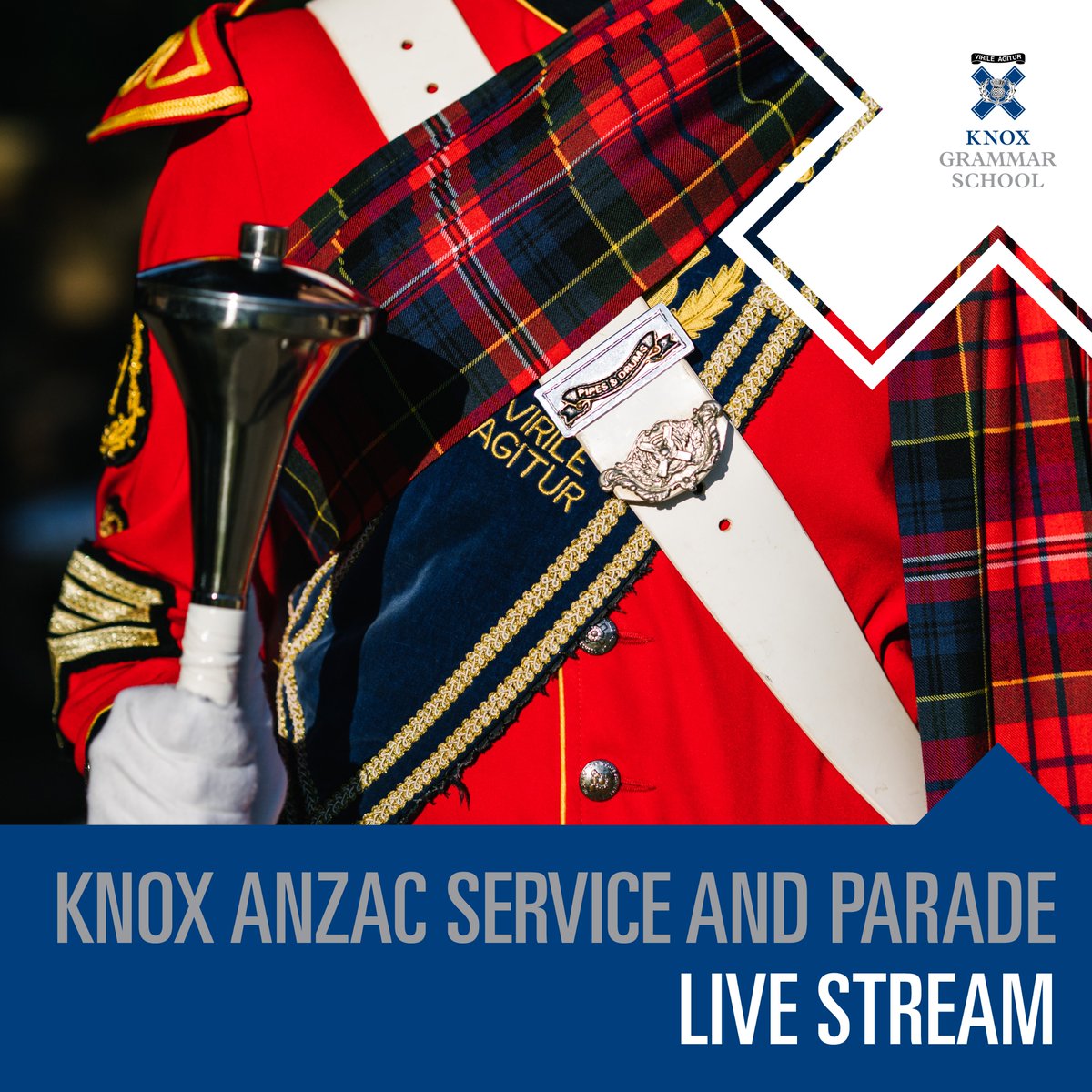 knoxgrammar's tweet photo. Join us this Sunday 2 May from 8.30am the live stream of our Knox Anzac Service and Parade 2021 at https://t.co/JnOOvObRK7 #knoxgrammar #thisisknox @OKGA_online @Ravenswood_News #anzac #AnzacDay https://t.co/j2vIAg53zq