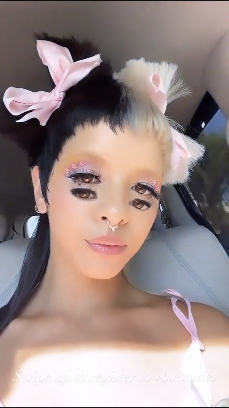 Happy birthday to melanie martinez! pretty much raised me lmao i lov u mel 