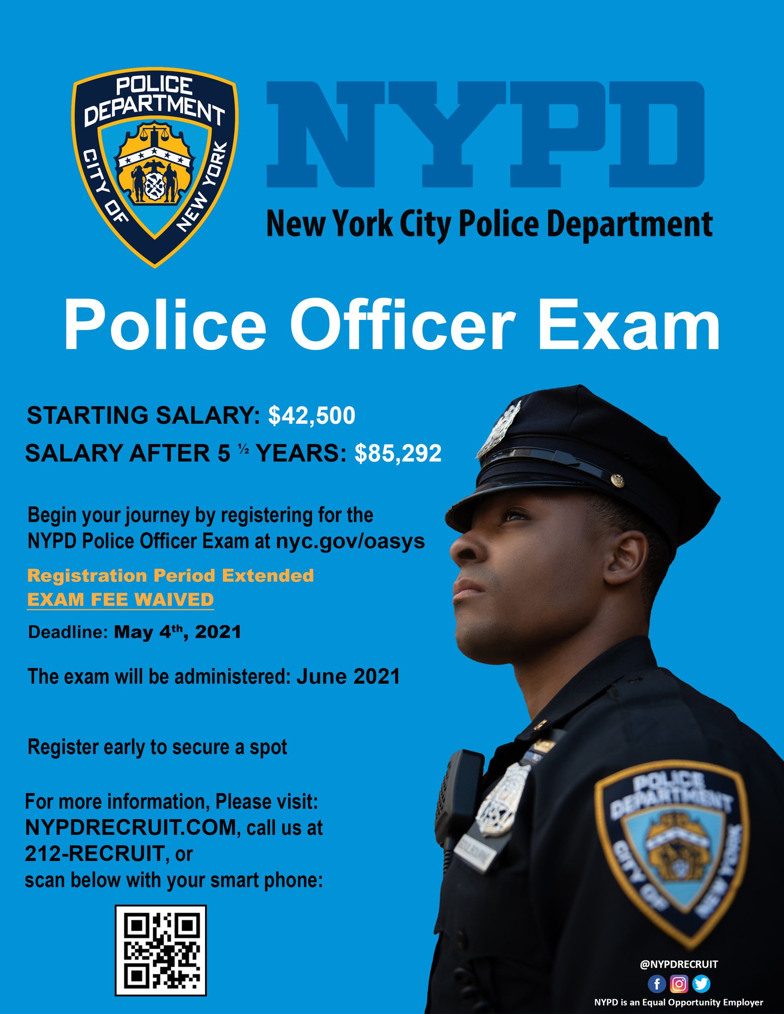 NYPD 40th Precinct on Twitter "Curious about our Police Officer exam