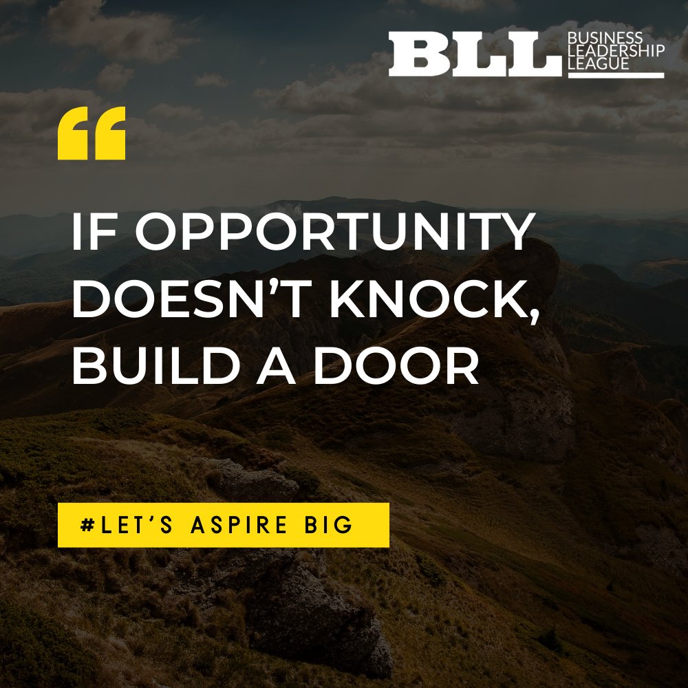 BusinessLeade19's tweet photo. April 29, 2021
⠀
#Inspirationoftheday #businessleadershipleague #bll #motivationalquotes https://t.co/GnUHxkH2hy