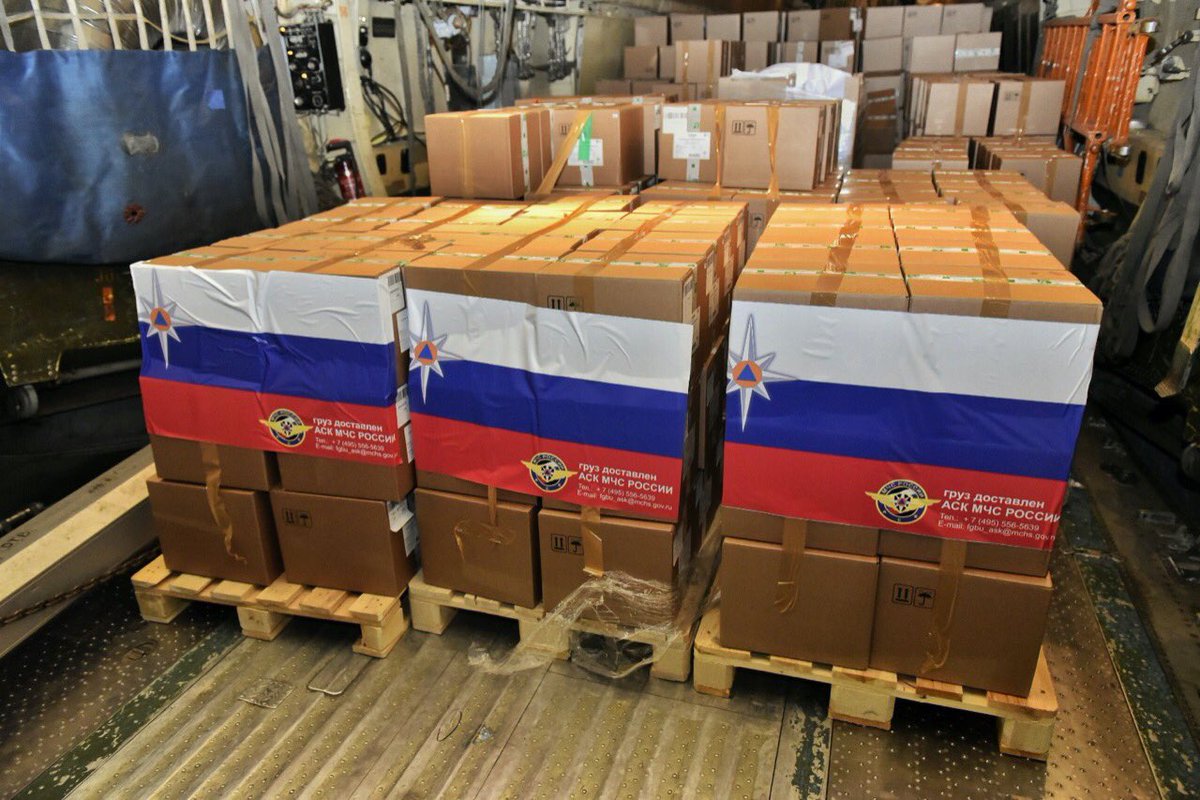 12. We are eternally grateful to our friend Russia and  @KremlinRussia_ERussia has been a longstanding & trusted partner. It has sent Oxygen concentrators, ventilators & other medical supplies this morning in two aircrafts. #ModiBJPSavingLives #IndiaFightsCorona