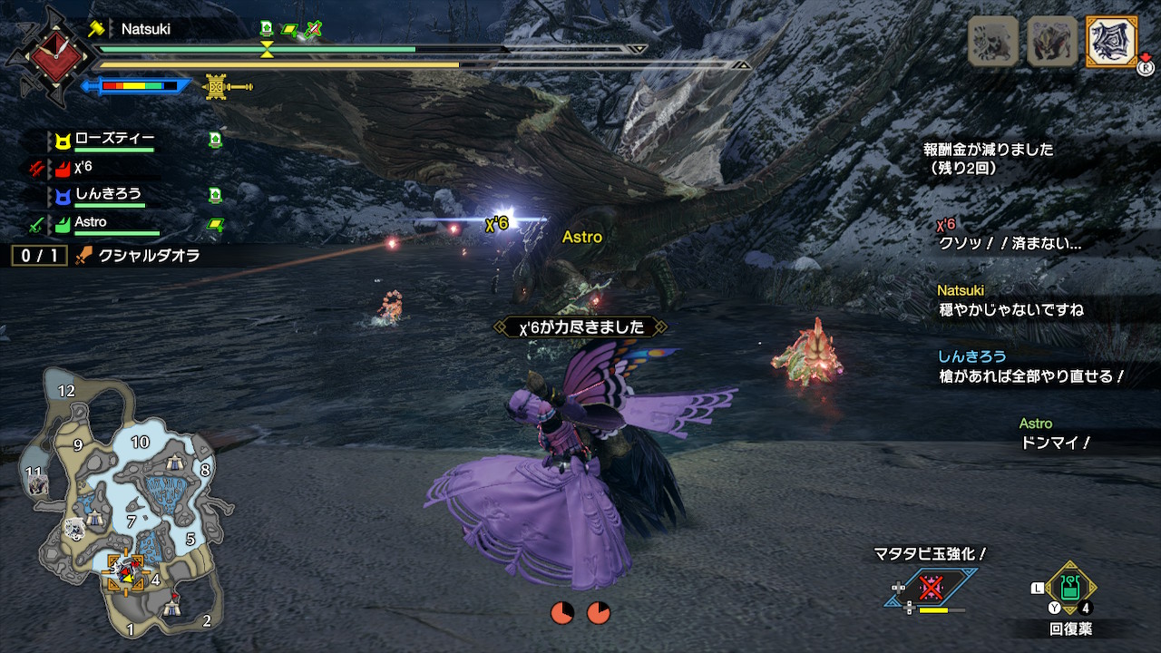 狐侍 なつき エヴァ定型文草 モンハンライズ Mhrise モンハン Nintendoswitch