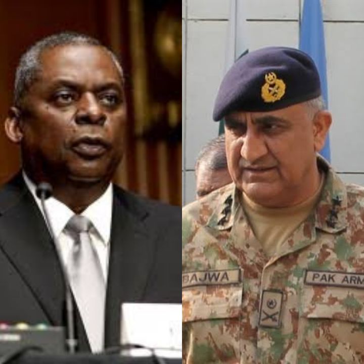 KhateNakhost's tweet photo. US Secretary of Defense Lloyd Austin spoke by telephone with Pakistani Chief of Staff Qamar Javed Bajwa about the withdrawal of foreign troops from #Afghanistan and key security issues in the region.
#Pakistan #afghanpeaceprocess #LioydAustin #USA #Taliban #Peace #QamarJavedBajwa https://t.co/IYSdIt7vlB