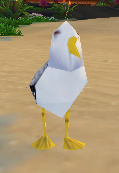Seagull from The Sims 4
