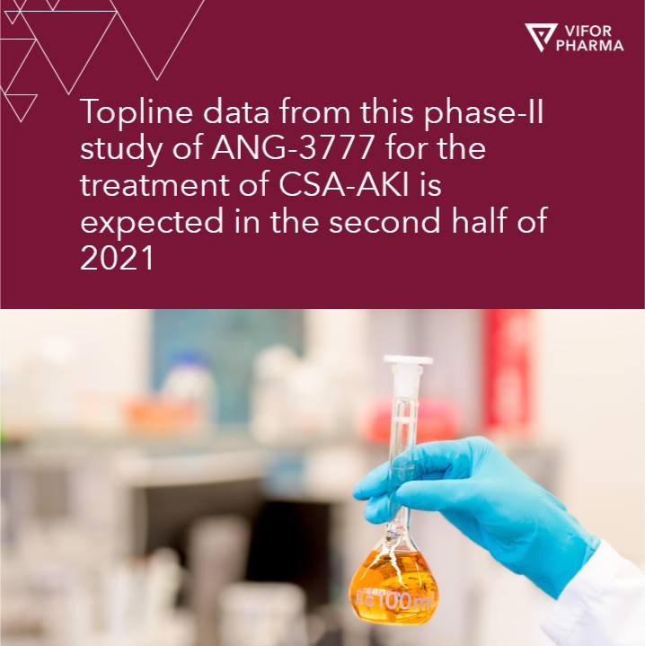 CSLVifor's tweet photo. Vifor Pharma and @AngionBiomedica announce completion of enrollment for Angion’s AKI-002-15 phase-II study of ANG-3777 in patients at risk of cardiac-surgery associated acute kidney injury (CSA-AKI). Read more here: https://t.co/YJCl0FHMM9
#CSAAKI #nephrology #ViforPharma https://t.co/xt9V6FQrXM