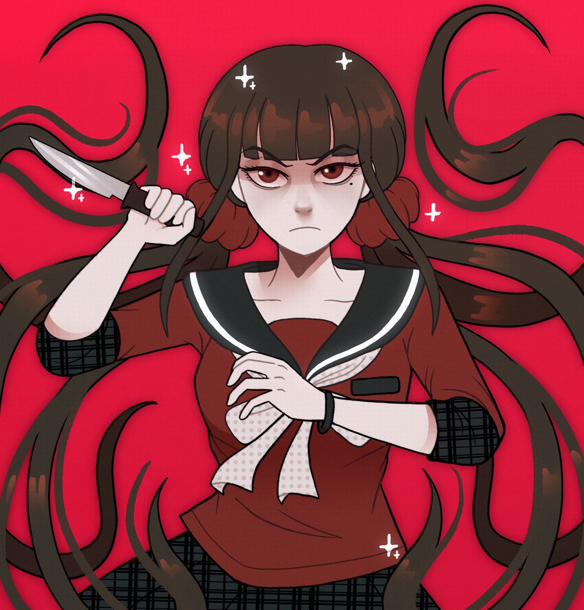 pinkiteru's tweet image. Do you wanna die?
#danganronpa #danganronpafanart #danganronpav3