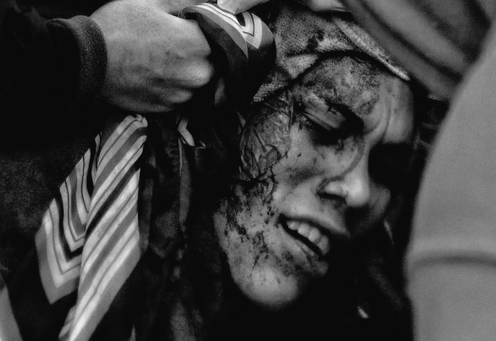 Fuerza al pueblo de Colombia, que ha sido fuertemente reprimida en el marco del Paro Nacional. Solidaridad a la Colombia combativa.