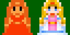 #retrogaming #pixelart #nes #zelda
【ドット絵 改造】ゼルダの伝説 ゼルダ姫（ファミコン）
