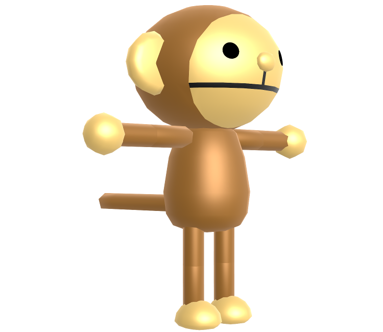 lowpolyanimals's tweet photo. Monkey from Wii Party https://t.co/LEzMcNBMJw